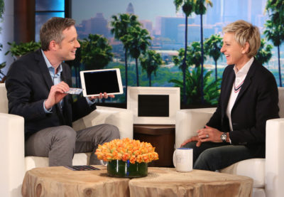 iPad Zauberer Simon Pierro bei Ellen DeGeneres
