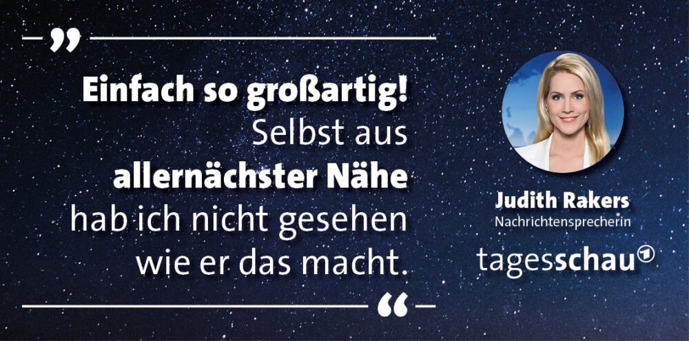 Testimonial Judith Rakers über Digitalmagier Simon Pierro