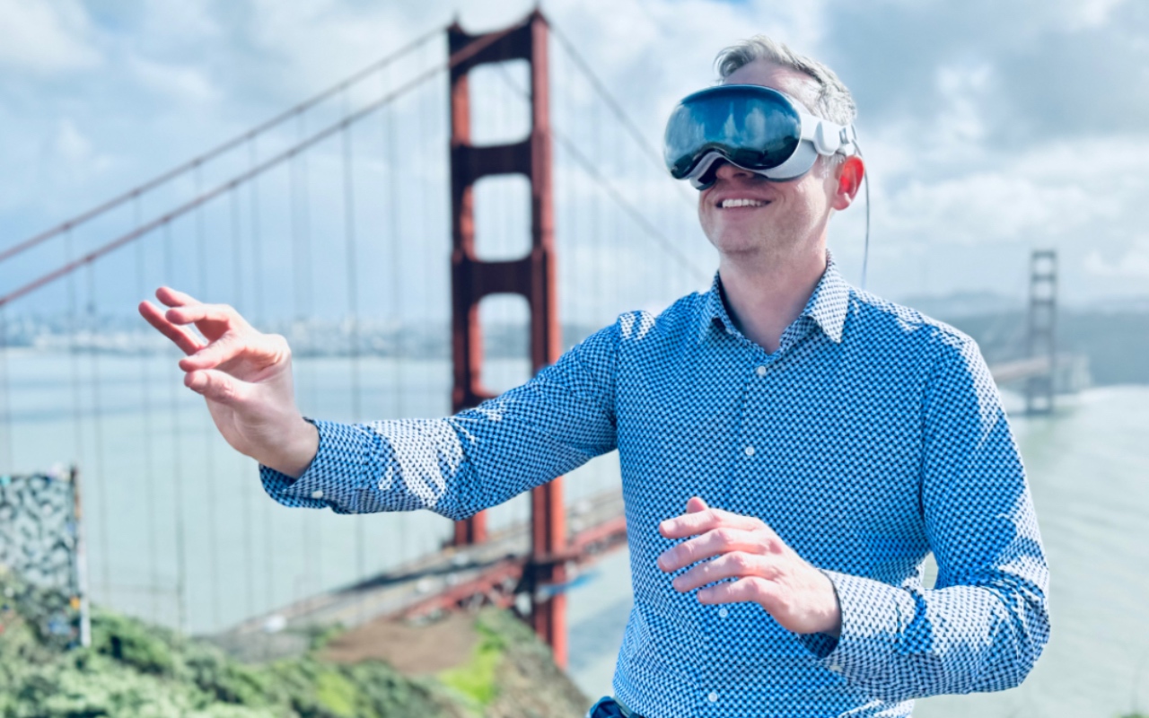 Tech Visionär und Magier Simon Pierro im Silicon Valley